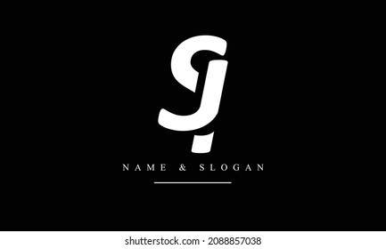 SI, IS, S, I abstract letters logo monogram