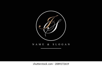 SI, IS, S, I abstract letters logo monogram