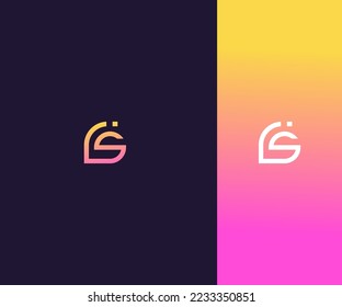 SI, IS Letter Logo Vector Template Abstract Monogram Symbol . Usable for Business sport, technology, fashion, digital And future creative logo