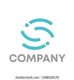 si logo icon design template sign
