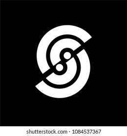 Si, SS initials company logo