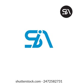 SIA Logo Letter Monogram Design