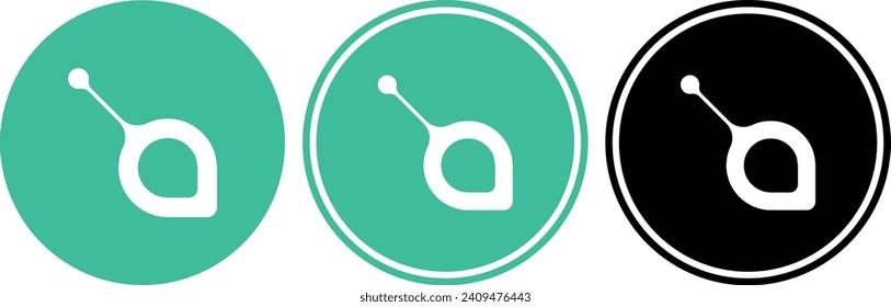 siacoin-sc cryptocurrency logo illustrations on abstract background. 3d illustrations.