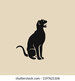 Siamese cat - isolated vector illustration