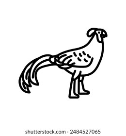 Siamese Outline Icon, Vector illustration