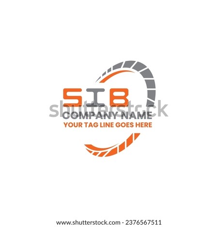 SIB letter logo vector design, SIB simple and modern logo. SIB luxurious alphabet design   Stock photo © 