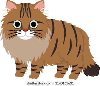 The Siberian is a centuries-old landrace of domestic cat in Russia.