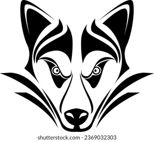 Husky dog image Royalty Free Stock SVG Vector