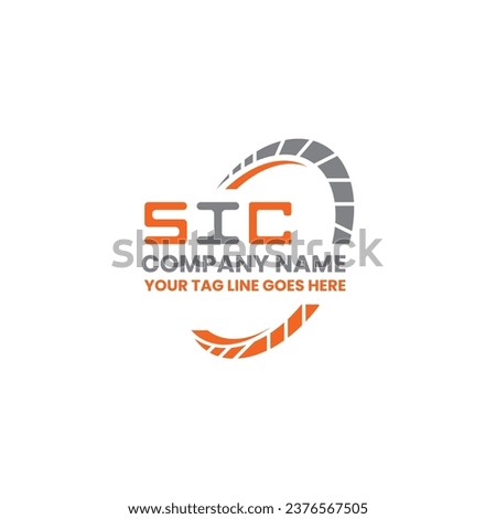 SIC letter logo vector design, SIC simple and modern logo. SIC luxurious alphabet design   Foto stock © 