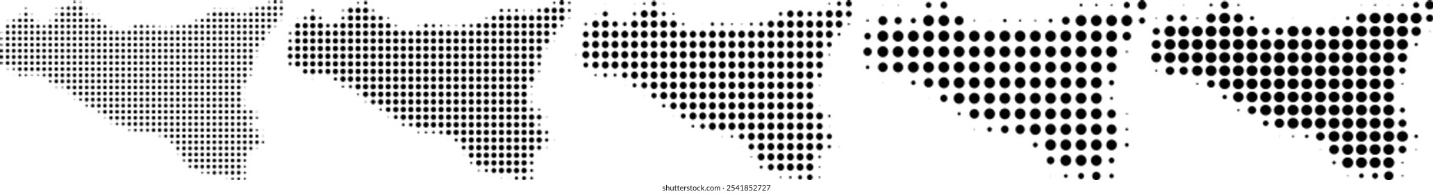 Sicily Italy map halftone in different sizes.eps
