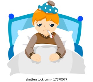 1,763 Sick child clip art Images, Stock Photos & Vectors | Shutterstock