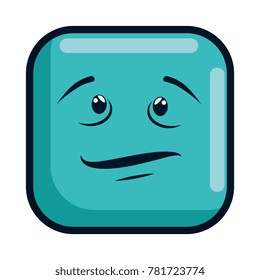 Sick Face Emoji Character Stock Vector (Royalty Free) 781723774 ...