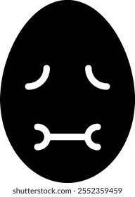 sick glyph icon illustration vector