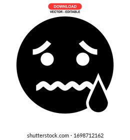 sick icon or logo isolated sign symbol vector illustration - high quality black style vector icons
