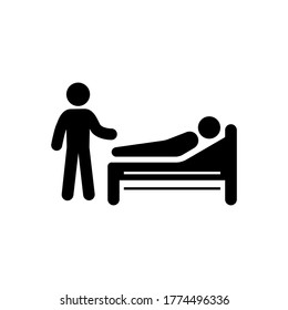 Sick ill Flu Cold Sneeze Patient Icon