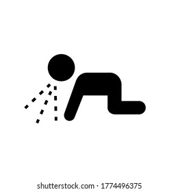 Sick ill Flu Cold Sneeze Patient Icon