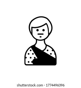 Sick ill Flu Cold Sneeze Patient Icon