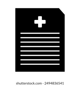 Sick leave icon illustrated on background