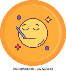 Sick Line vector Icon Design