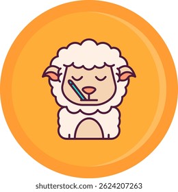 Sick Line vector Icon Design