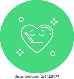 Sick Line vector Icon Design