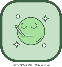 Sick Line vector Icon Design
