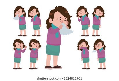 Doentes com sintomas diferentes