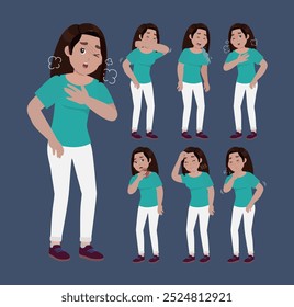 Doentes com sintomas diferentes