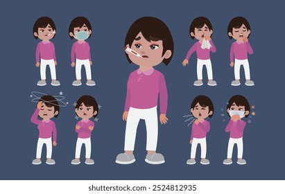 Doentes com sintomas diferentes