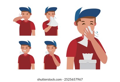 Doentes com sintomas diferentes