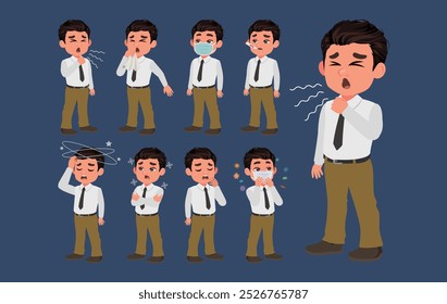 Doentes com sintomas diferentes