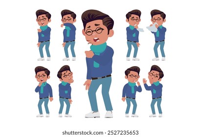Doentes com sintomas diferentes