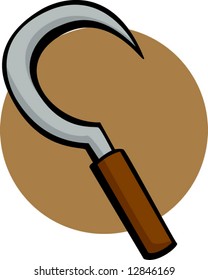 sickle agricultural tool