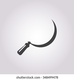 Sickle icon. 