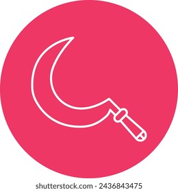 Sickle Icon Design For Personal And Comercial Use