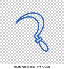  Sickle Icon Flat.