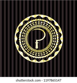 sickle icon inside shiny badge