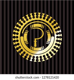 sickle icon inside shiny badge
