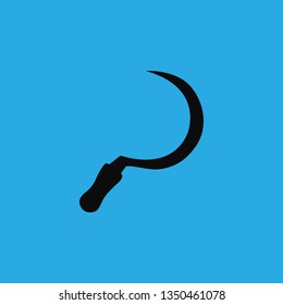 sickle icon vector