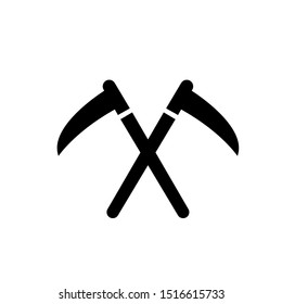 sickle icon vector design illustration 
