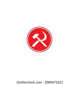 Sickle icon vector illustration logo design.