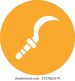 Sichel Vektor Symbol Design Illustration