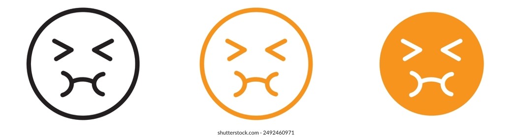 Sickly Nauseated Emoji Icon for Expressive Messaging and Digital Communication Graphics Essential for Representing Nausea and Sickness in Emojis