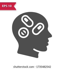 Sickness Icon. Professional, pixel perfect icon, EPS 10 format.