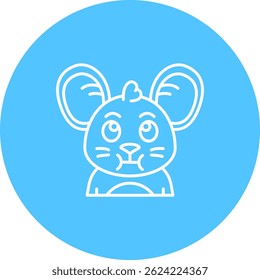 Sickness Line vector Icon Design