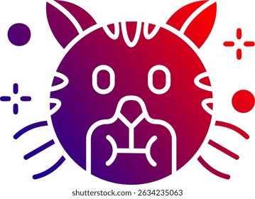 Sickness Line vector Icon Design