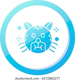 Projeto de ícone de vetor de Linha de Doença