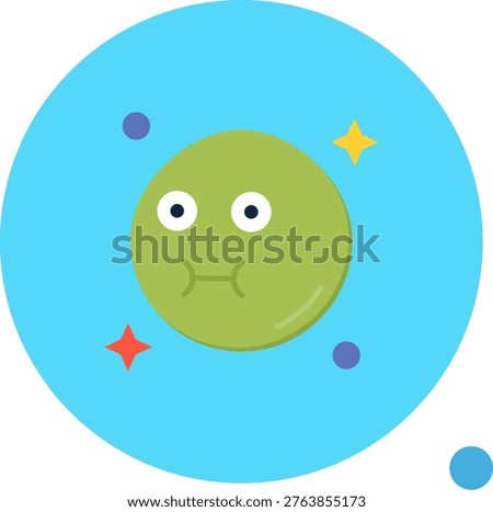 Sickness Line vector Icon Design