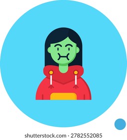Sickness vector Icon Design Illustration