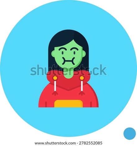 Sickness vector Icon Design Illustration